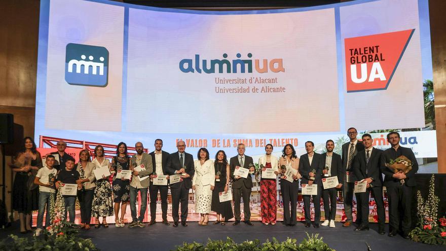 La Universidad de Alicante distingue a antiguos alumnos convertidos en referentes en la III Gala Alumni “Talento Global UA”