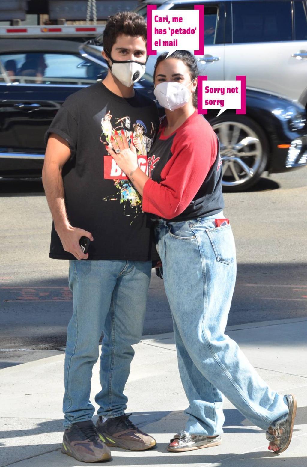 Demi Lovato y Max Ehrich