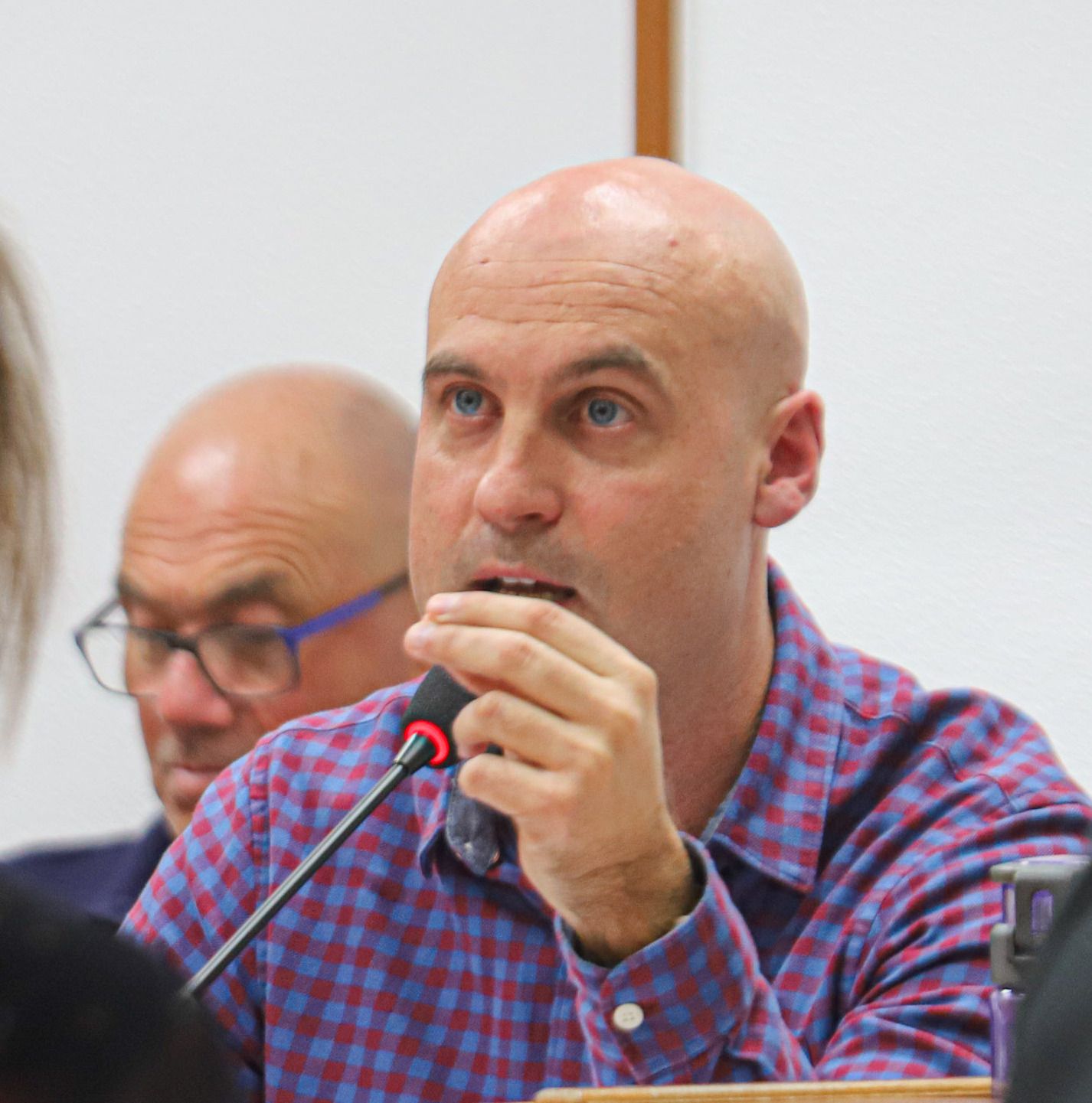 Pablo Samper en un pleno de Torrevieja, en una imagen de 2022