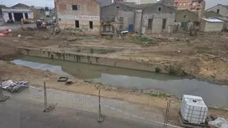 Las pasadas lluvias provocan una fuga de aguas residuales entre Catarroja y Albal