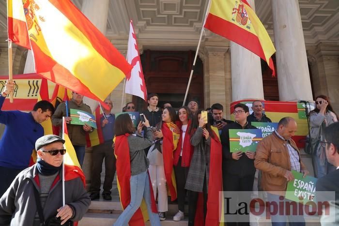 Concentración 'España existe' en Cartagena