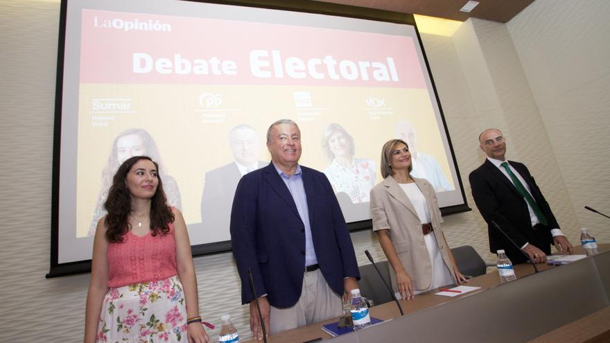 Así ha sido el debate electoral de los candidatos al Senado por Murcia