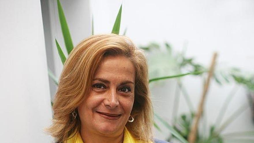 La portavoz socialista en el Senado, Carmen Silva.