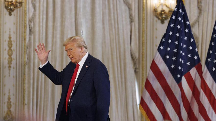El presidente electo de Estados Unidos, Donald Trump