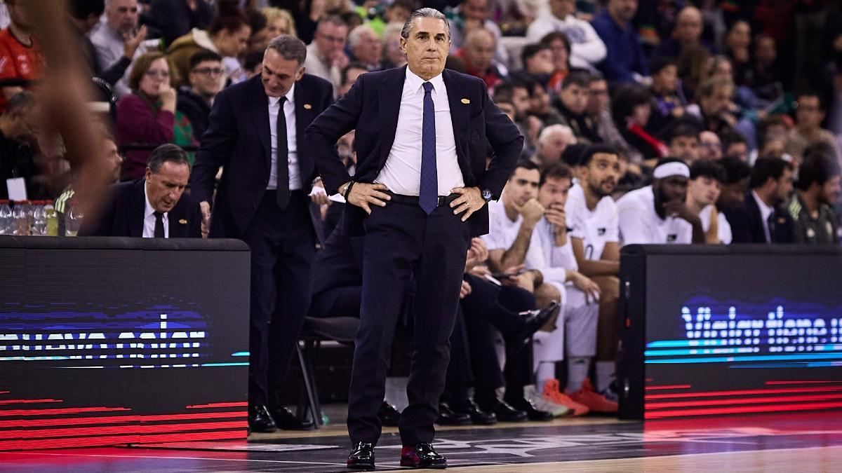 Sergio Scariolo, entrenador del Real Madrid