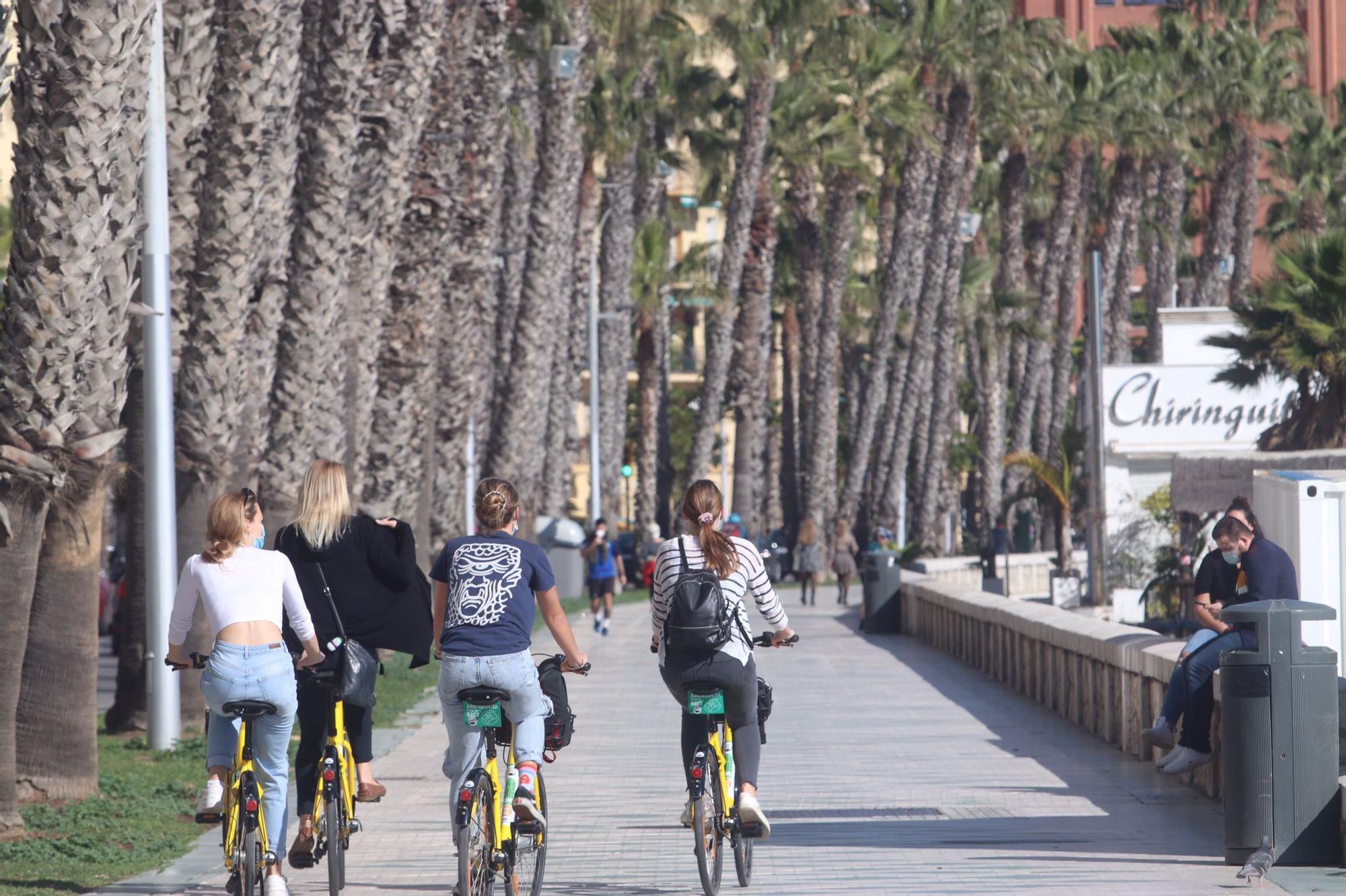 Una semana de tiempo primaveral en Málaga