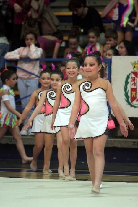 Cartagena celebra la primera jornada de la competición escolar de gimnasia rítmica con más de 1.000 participantes