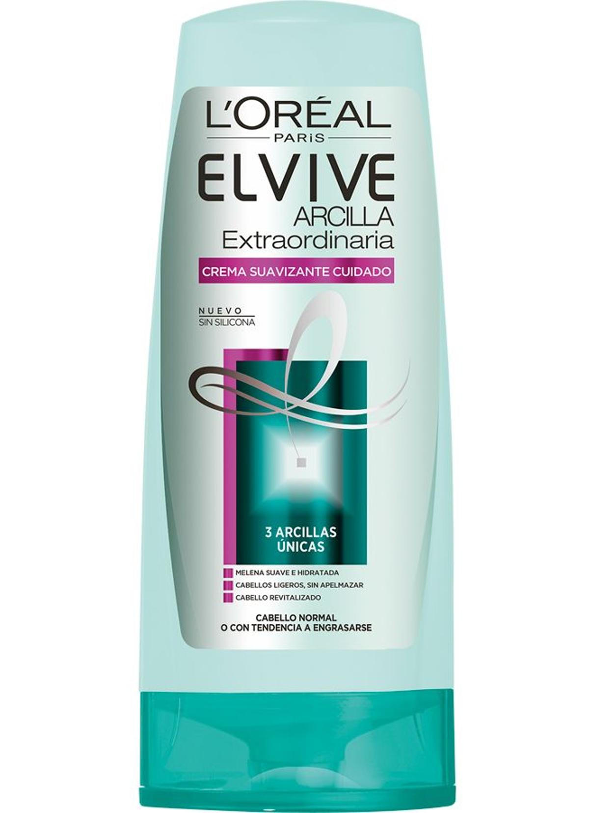 Crema suavizante Arcilla Extraordinaria, de Elvive