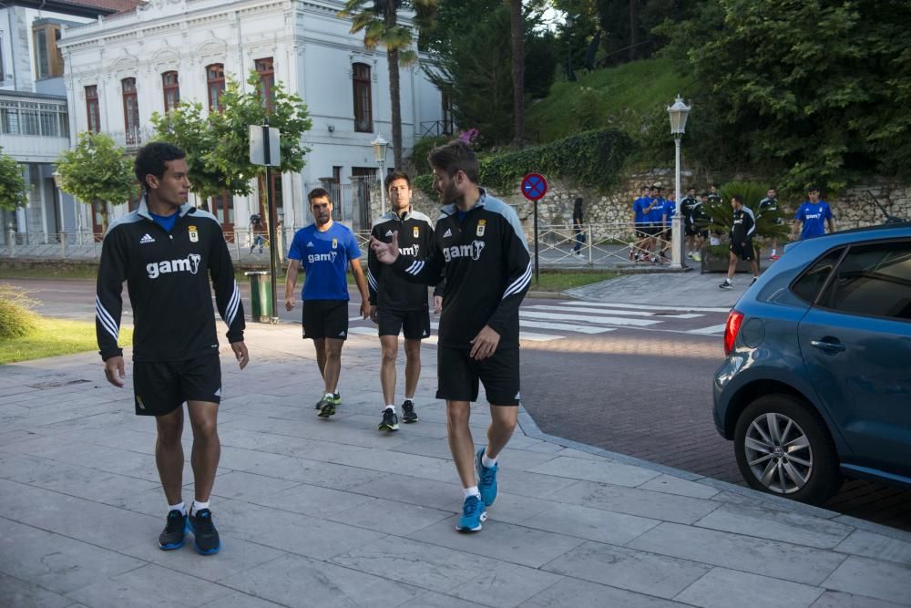 Entrenamiento del Real Oviedo