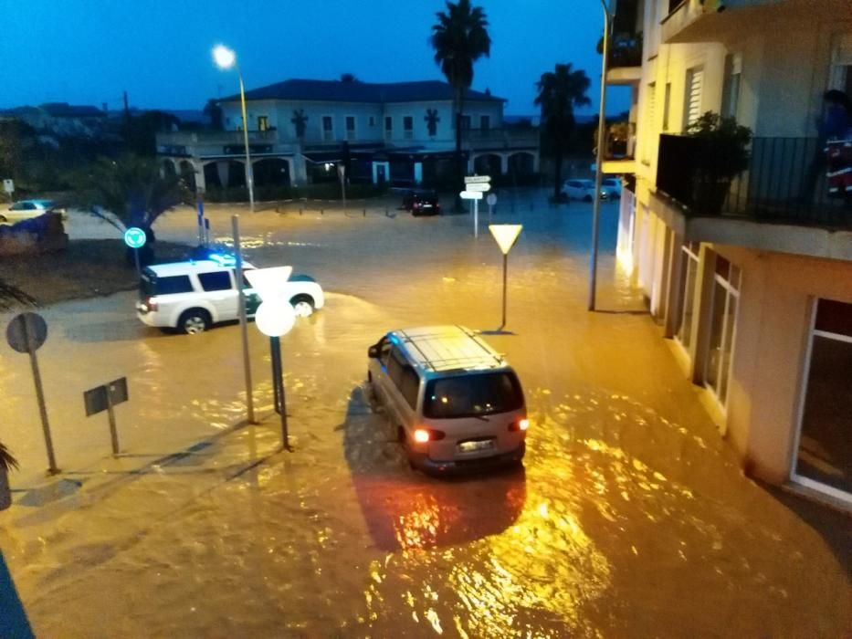 Inundación en Campos