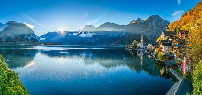 Lago Hallstatter, Austria