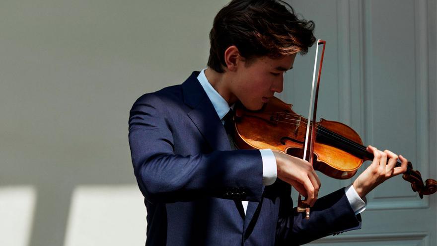 Daniel Lozakovich y Fabien Gabel