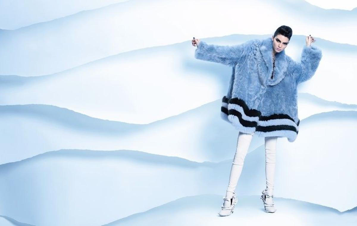 Kendall Jenner para Fendi: abrigo estrella