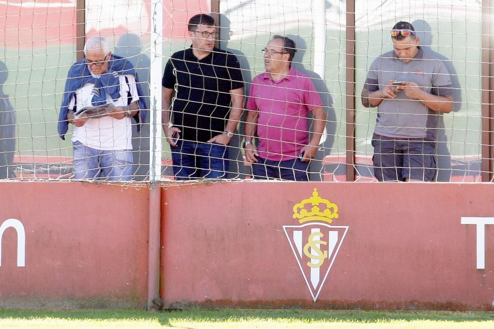 Entrenamiento del Sporting