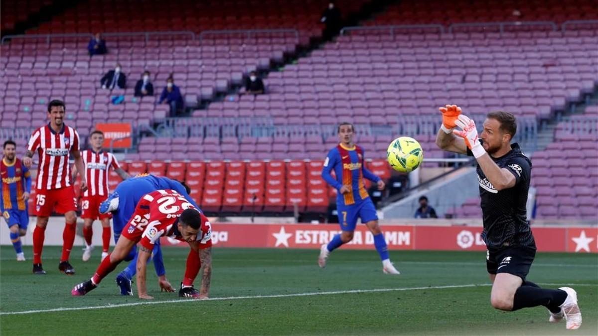 Oblak: "Quedan tres jornadas, hay que seguir luchando"