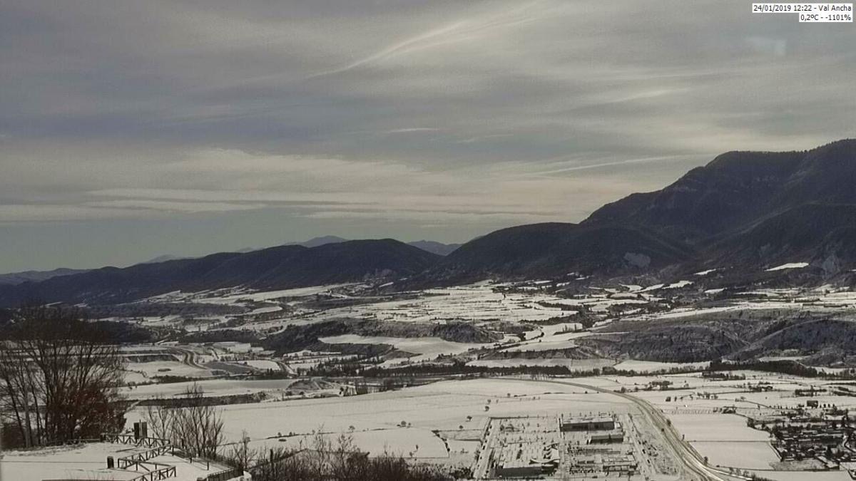 Temporal de nieve deja sin clase a 1.500 escolares de la provincia de Huesca
