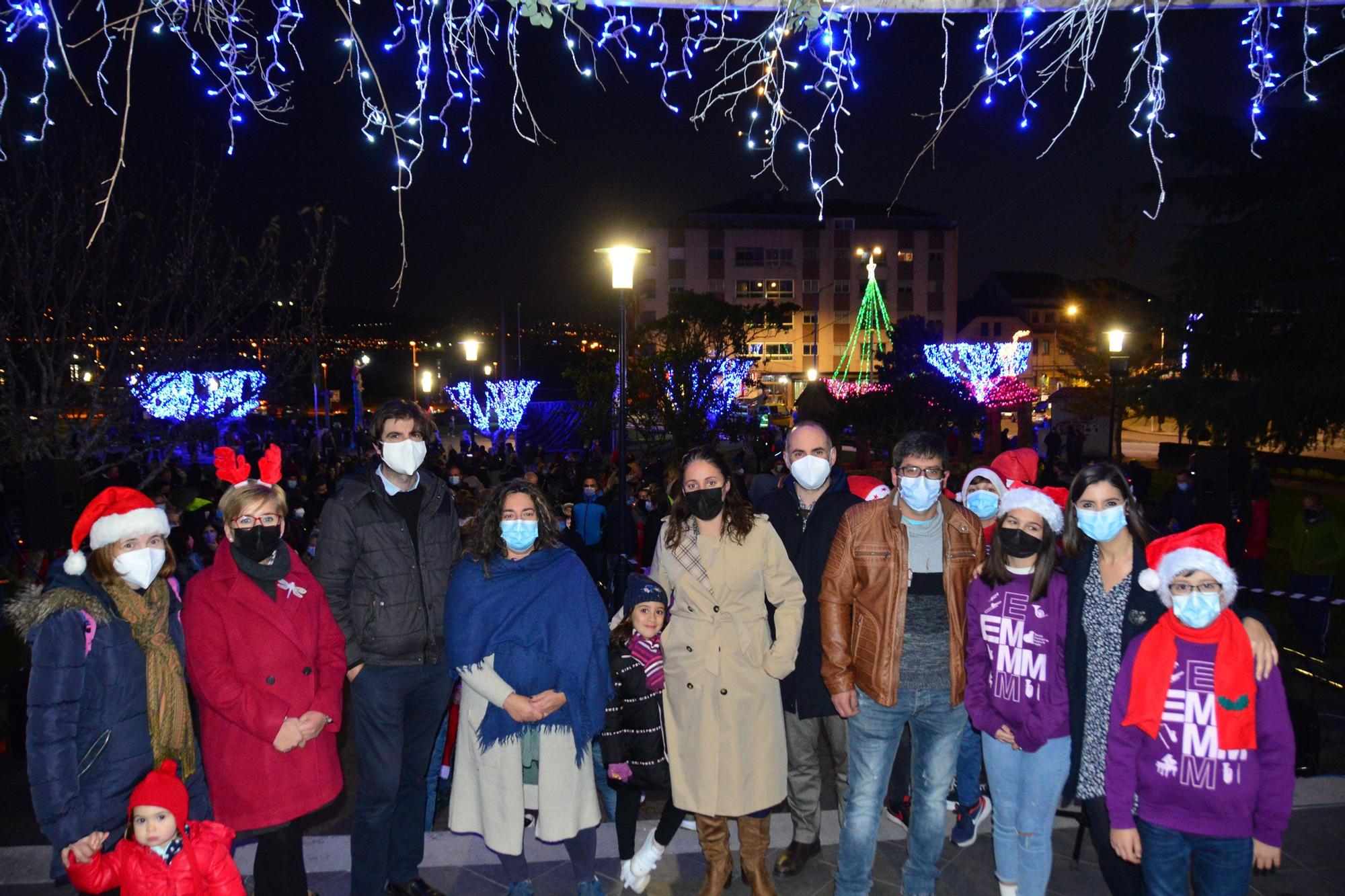 La Navidad ya ilumina Moaña