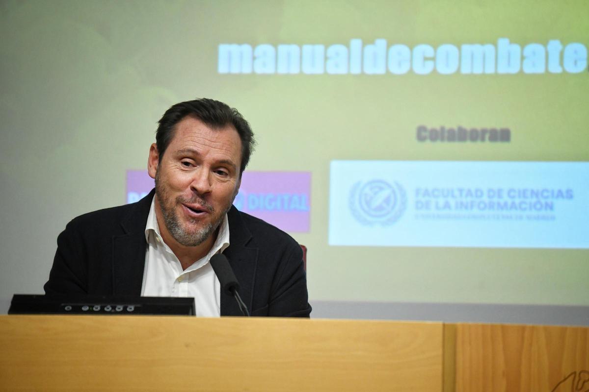 El ministro de Transportes y Movilidad Sostenible, Óscar Puente.