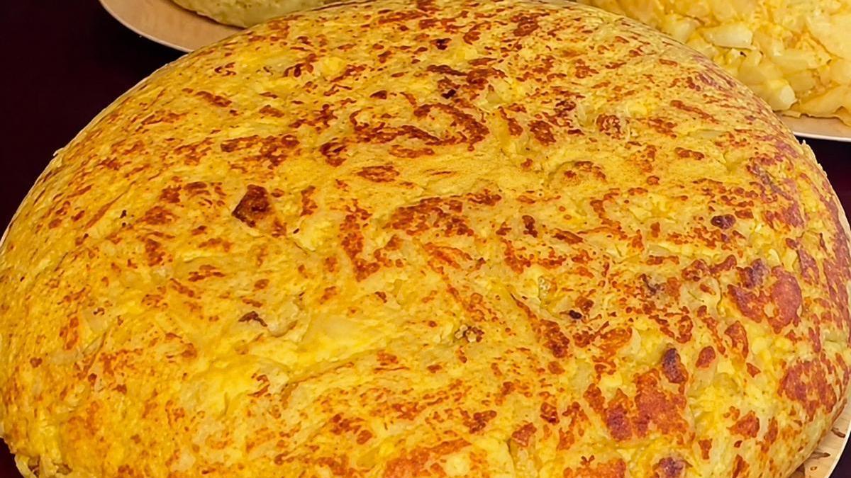 El establecimiento ofrece tres tamaños de tortilla