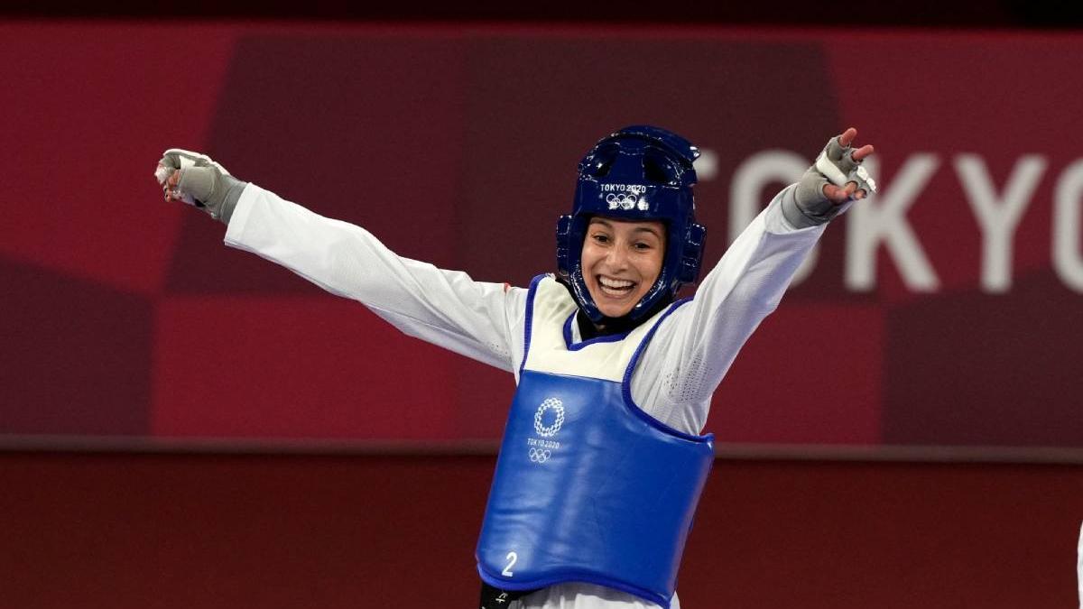 Adriana Cerezo, taekwondista de 17 años, primera medalla para España en los Juegos Olímpicos de Tokyo