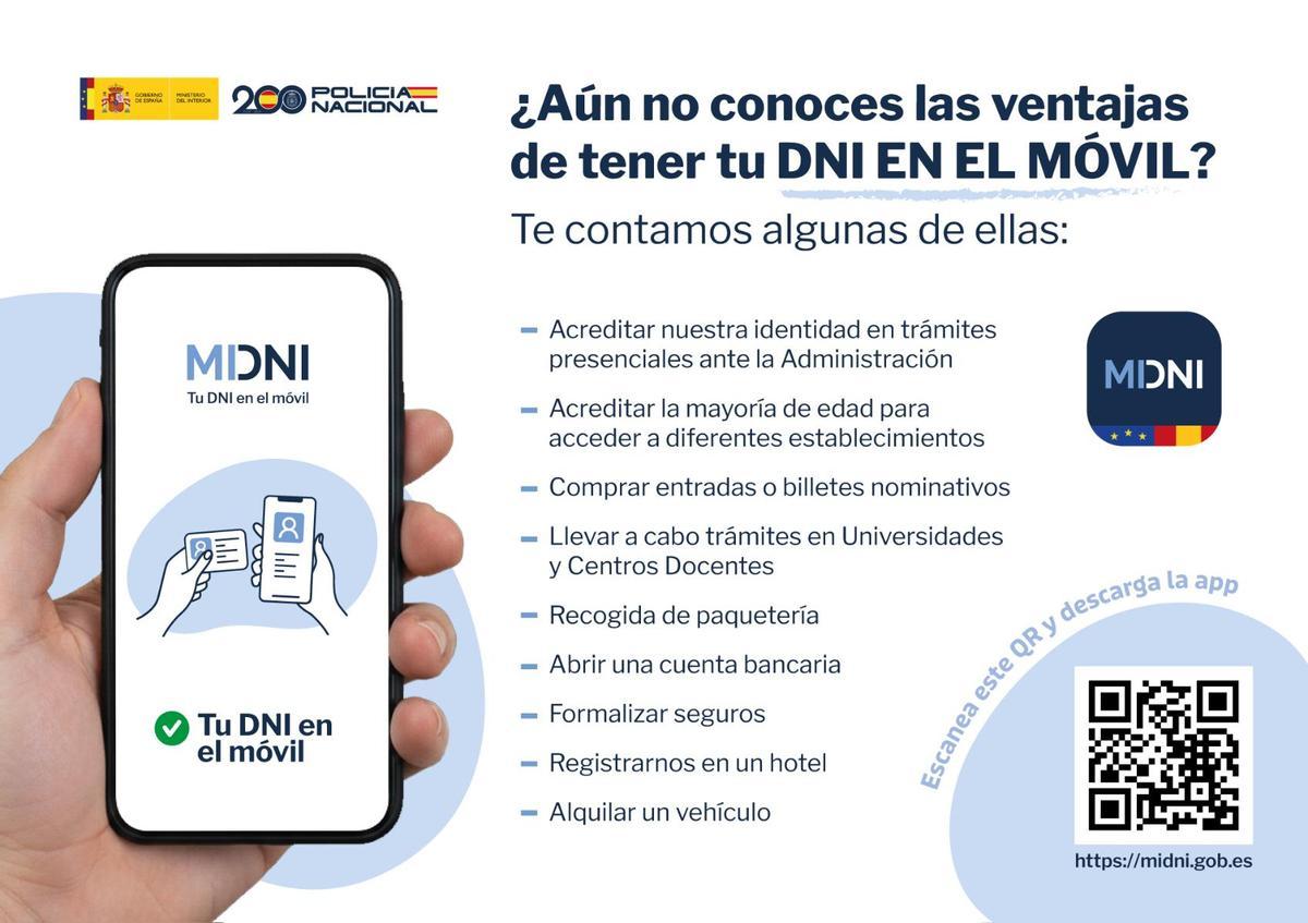 Entre las ventajas se incluyen la acreditación de identidad, o  mayoría de edad