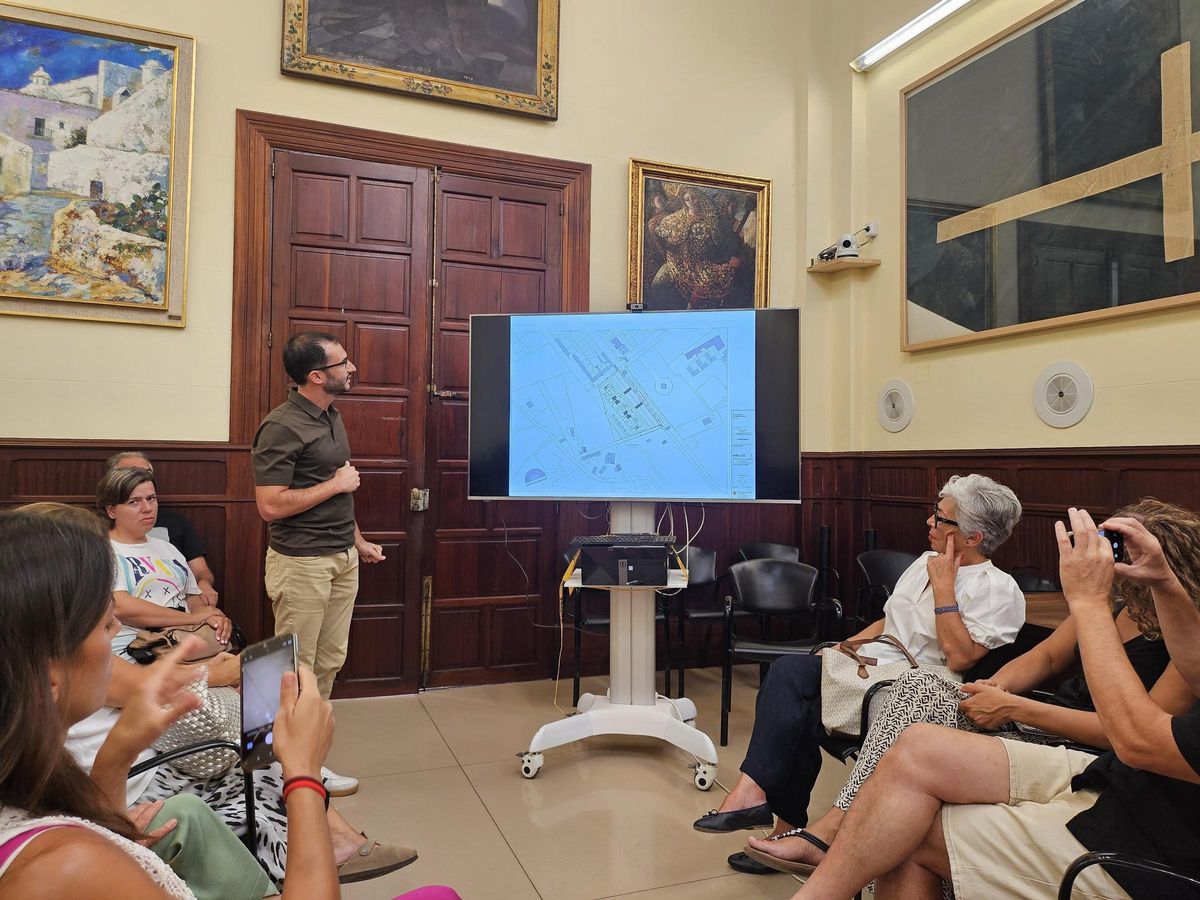 Una imagen de la presentación del futuro centro formativo.
