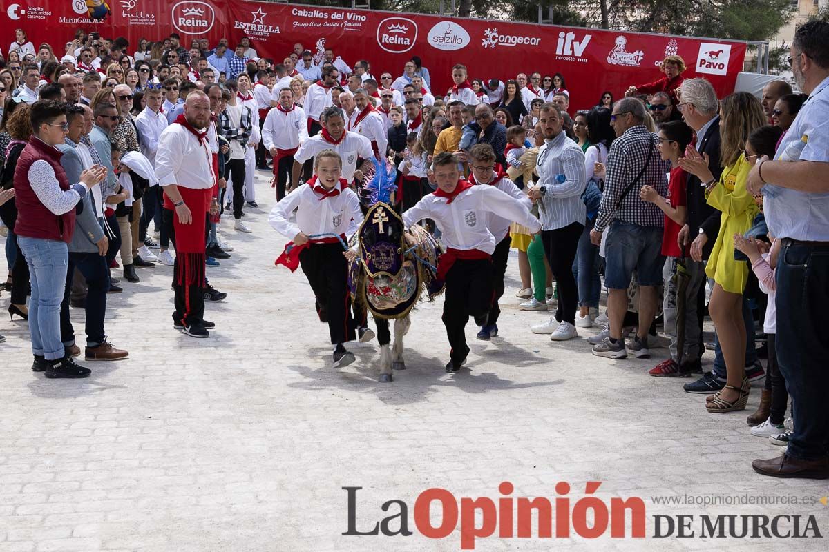 Desfile infantil en las Fiestas de Caravaca (Bando Caballos del Vino)