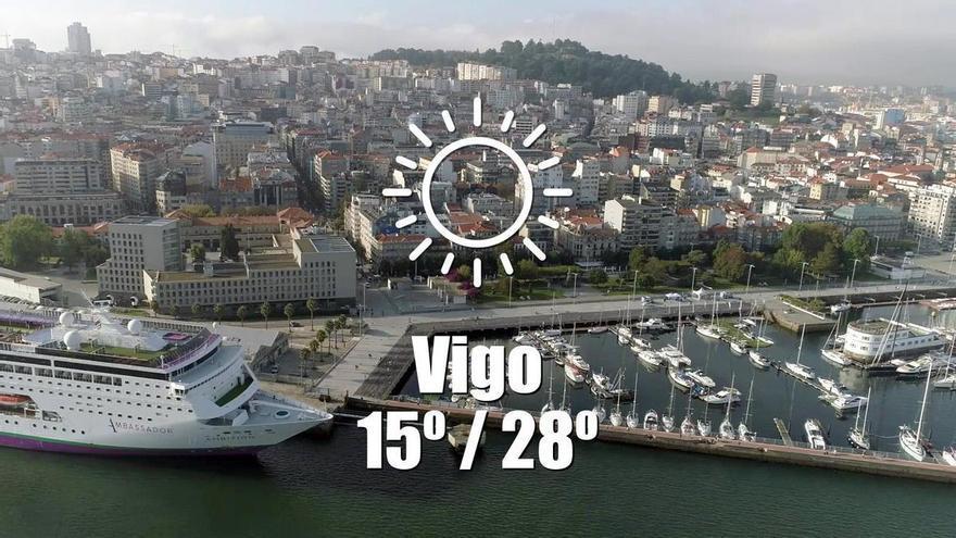 El tiempo en Vigo: previsión meteorológica para hoy, domingo 26 de julio