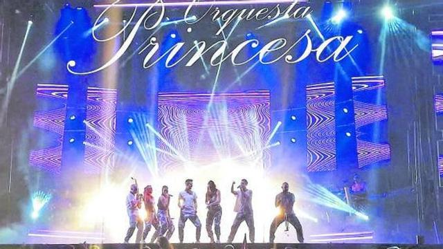 Orquesta Princesa, que animará la verbena del sábado en Trabazos. | Cedida