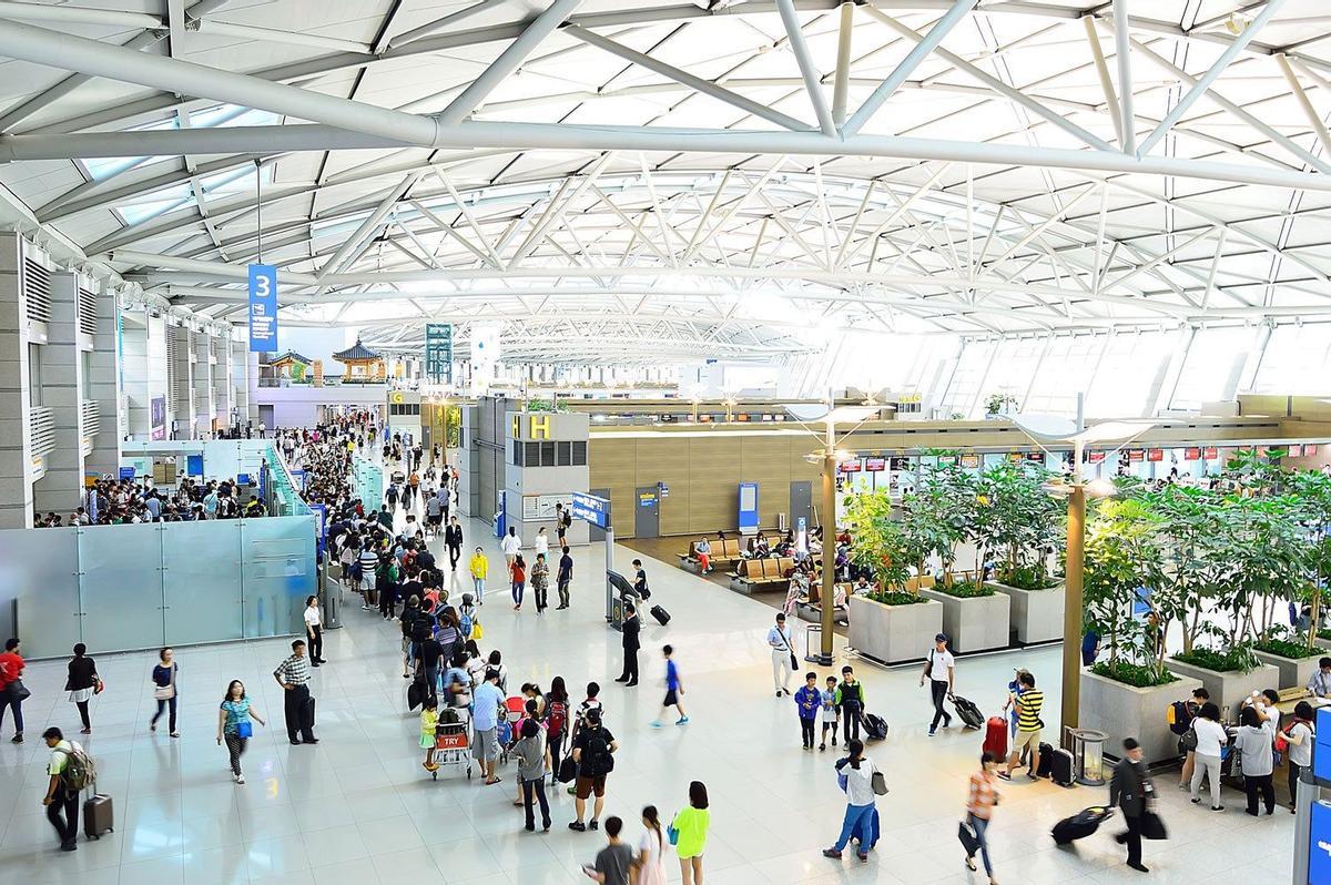 2. Aeropuerto Internacional de Incheon, Corea del Sur