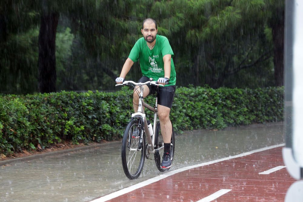 La gota fría descarga en València