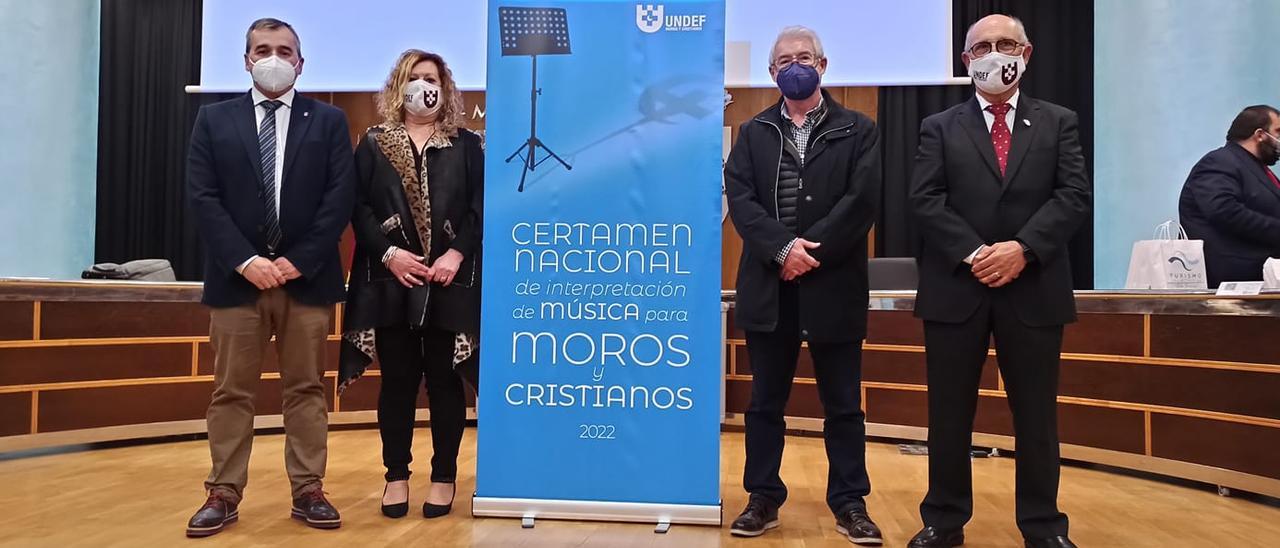 La presentación del Certamen Nacional de Interpretación de Música para Moros y Cristianos de 2022.