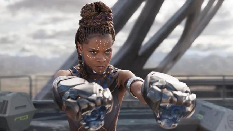 Letitia Wright, en &#039;Black Panther: Wakanda forever&#039;.