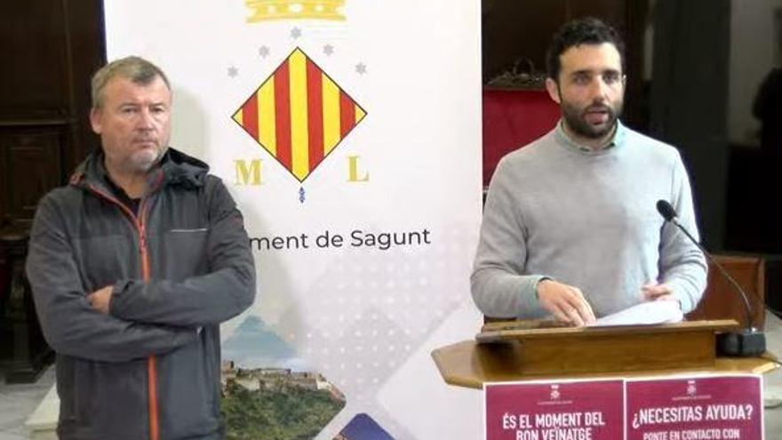 Quico Fernández y Darío Moreno en la rueda de prensa de esta mañana