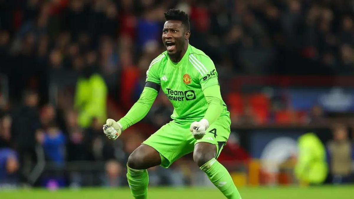 André Onana, guardameta del Manchester United