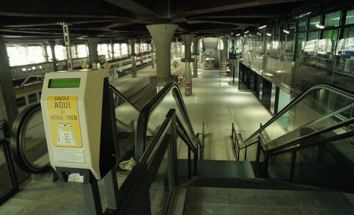 La inauguración de la nueva estación fusionada.