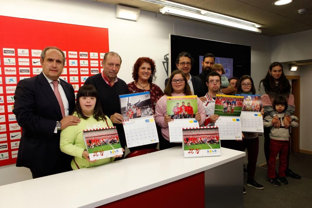 Presentación el calendario "Down Asturias"