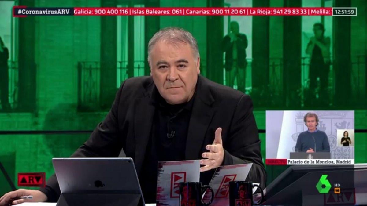 Antonio García Ferreras en 'Al rojo vivo'