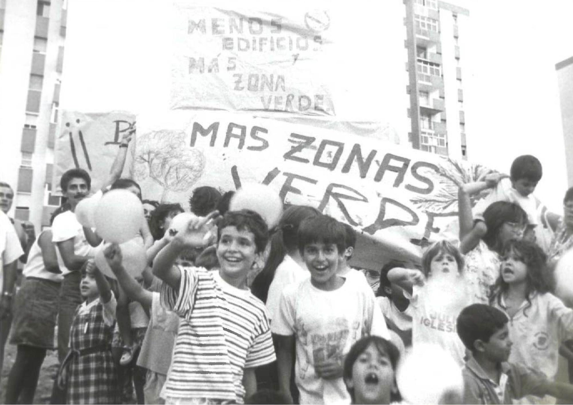 Polígono Cruz de Piedra en los años 70