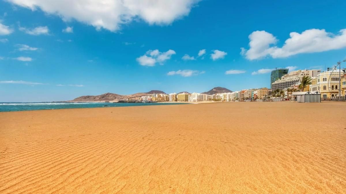 La infinita platja de Las Canteras