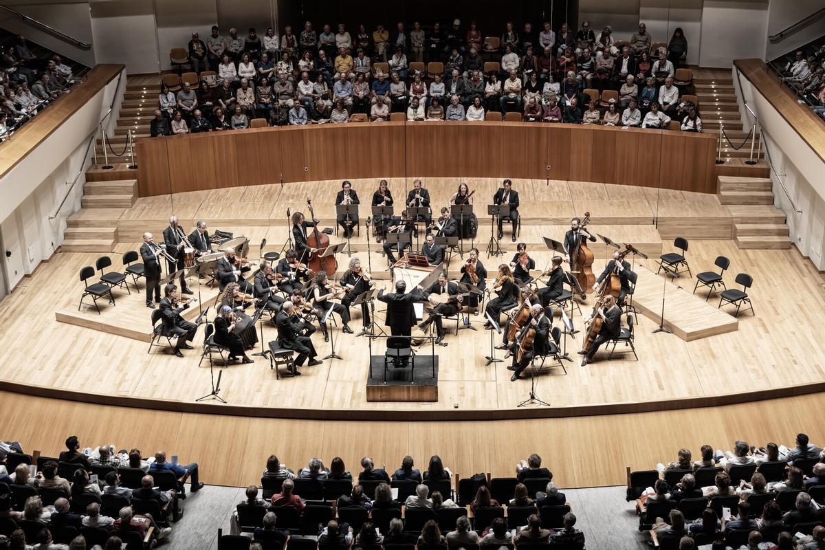 La Capella de Ministrers en el Palau Música.