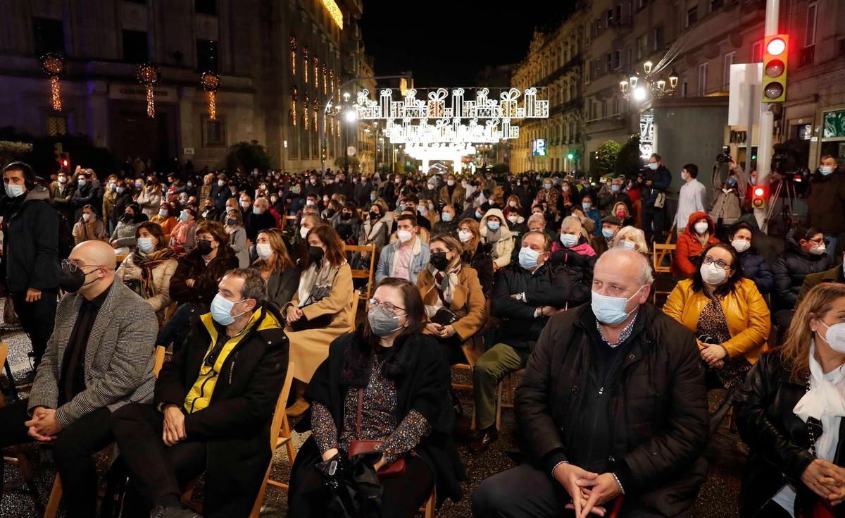 Así se apagaron las luces de Vigo tras una Navidad para la historia