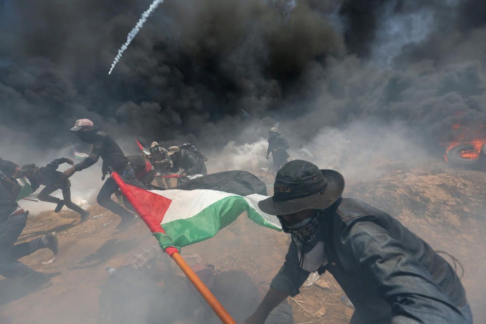 Més de 50 morts en les protestes contra l'obertura de l'Ambaixada dels EUA a Jerusalem