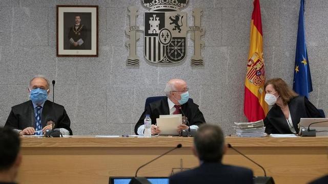 Sala de la Audiencia Nacional durante el juicio