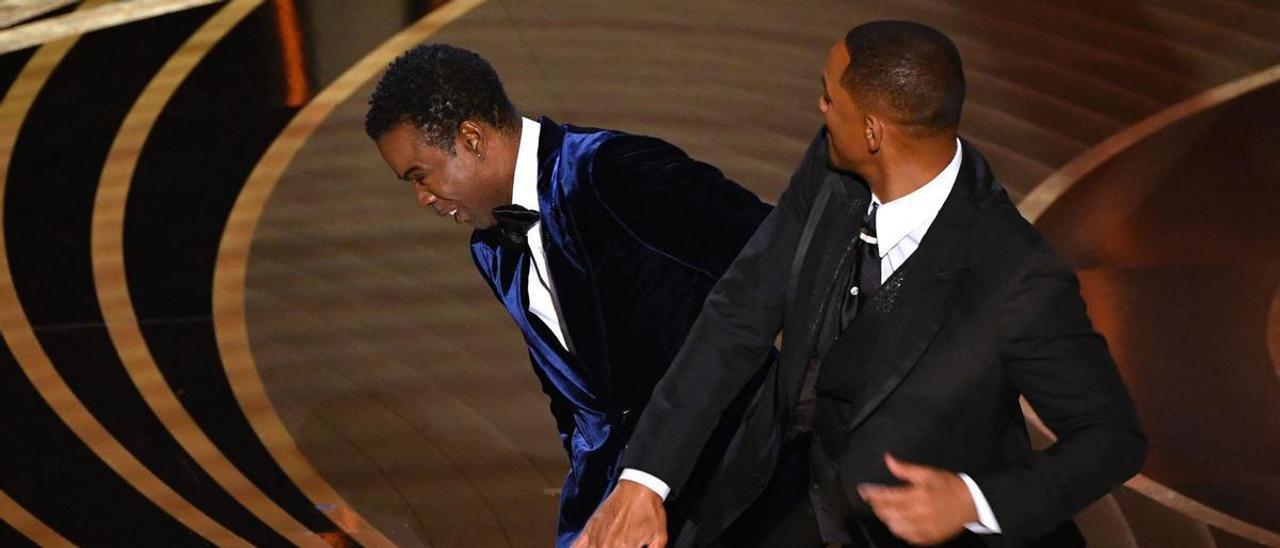 Will Smith le propinó un  bofetón a Chris Rock en la gala de los Oscar del pasado domingo.