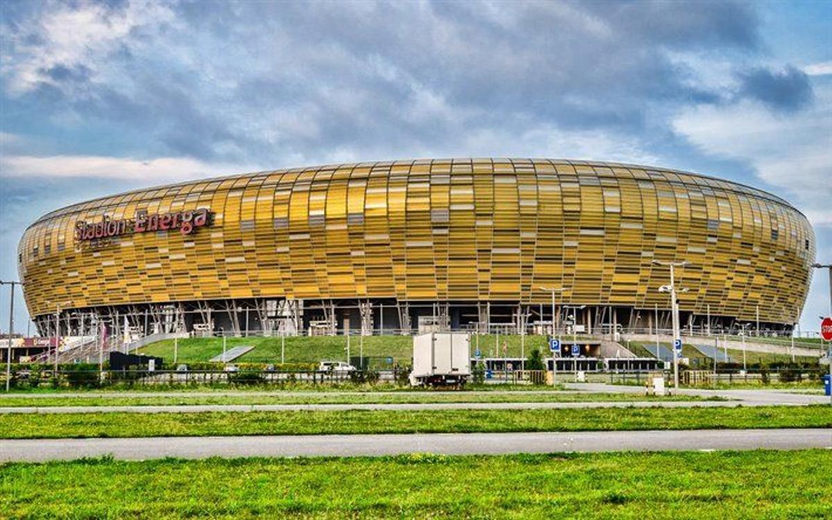 El Arena Gdansk, de la ciudad polaca de Gdansk, es la sede de la final de la Europa League 2021.