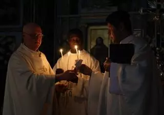 Fuego en la Semana Santa Marinera en el sábado 'de gloria'