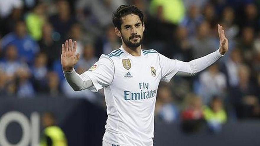 El Madrid recupera el tercer puesto en la noche de Isco