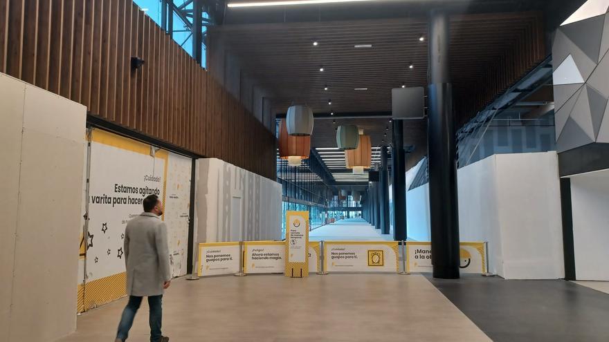 El nuevo bulevar comercial de Parque Principado se prepara para abrir en noviembre: así se ve ya el área de las futuras tiendas
