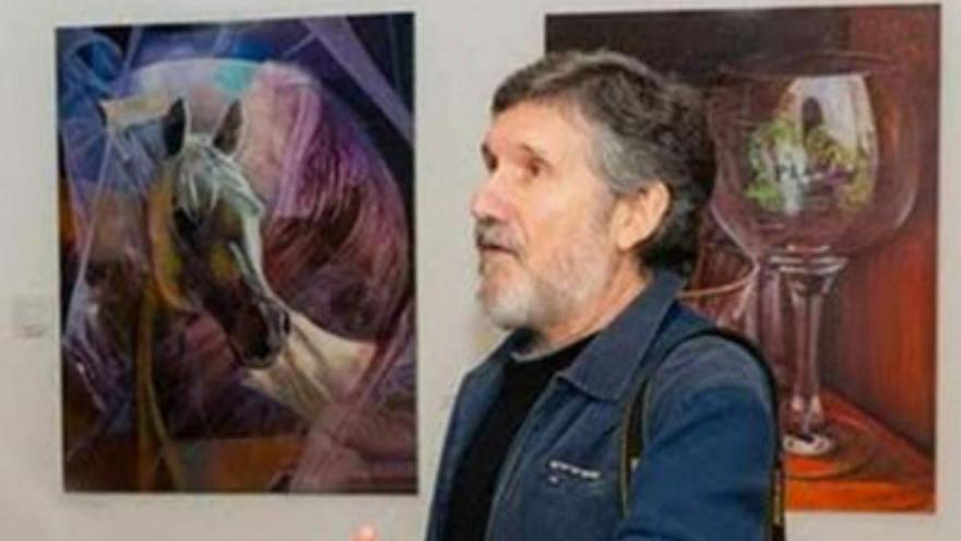 El pintor Suso Ben expone su obra “Marxes” en Ventosela